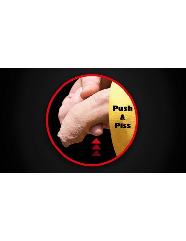 Clean U - Screeny Weeny 5.0 - KIT Pene Finto e Accessori - CIRCONCISO Bianco/Mulatto (italiano)