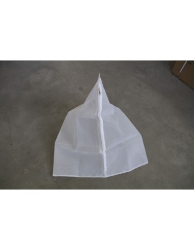 Zipper / pyramid bag XL - Setaccio 220 micron