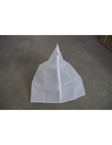 Zipper / pyramid bag XL - Setaccio 220 micron