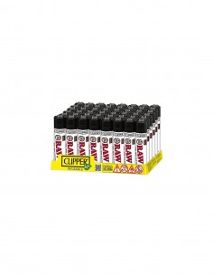Raw Clipper White - Accendino Raw Edizione Limitata - Pacco da 48