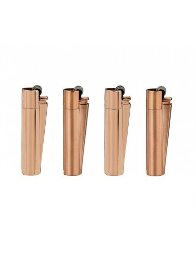 Clipper in Metallo - Rosa Dorato - Edizione Limitata - Pacco da 12 Pezzi