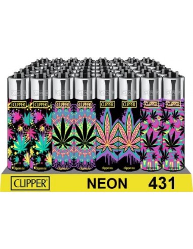 Clipper - Neon Leaf - Pacco da 48 pezzi