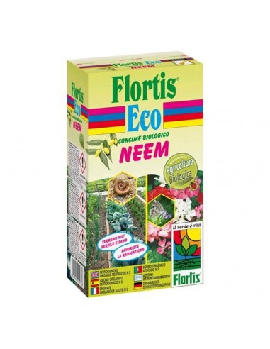 Flortis Eco - Neem - Concime Biologico in Polvere - 800g