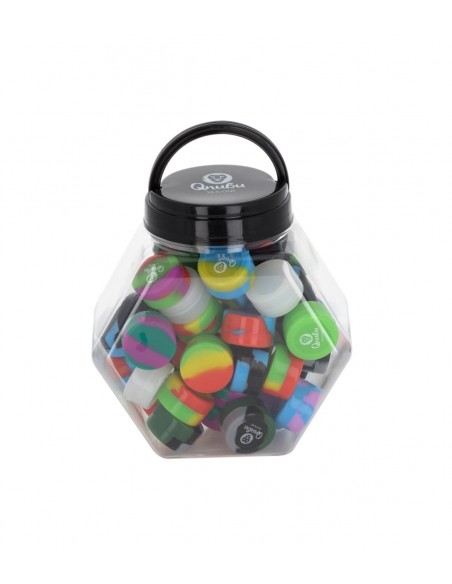 Qnubu - Contenitore in silicone per Estratti - Colori Vari - 5 ml