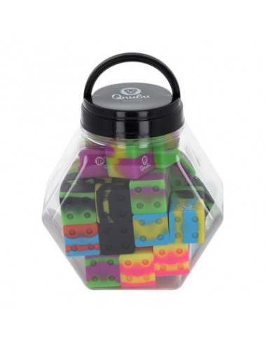 Qnubu Mattone - Contenitore in silicone per Estratti - Colori Vari - 9 ml