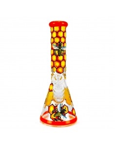Bong 25 cm - Bee Hive Pro - Fatto a Mano