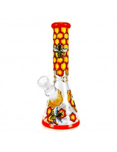 Bong 25 cm - Bee Hive Pro - Fatto a Mano 2