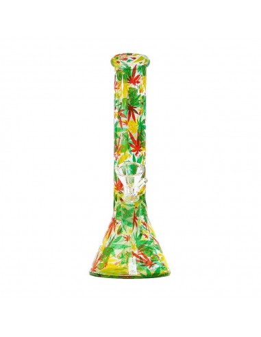 Ice Bong - Foglie Colorate - H: 26 cm
