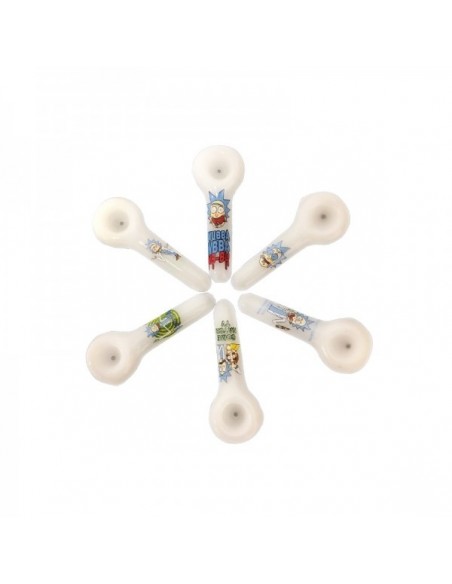 Pipa in Vetro - Rick and Morty - Varie Grafiche