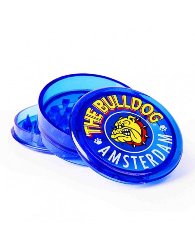 Bulldog - Grinder in Plastica Blu 3 Parti