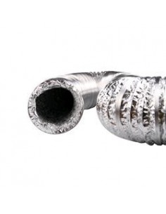 CONDOTTA FLESSIBILE Ø 152 - SCATOLA 10  MT - PER AREAZIONE IN ALLUMINIO PLASTIFICATO PER COLTIVAZIONE INDOOR GROW SHOP 2