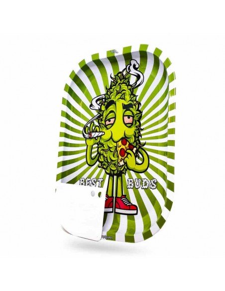 Vassoio in Metallo - Party Buds Pizza - Grande Vassoio in Metallo - Party Buds Pizza - Grande