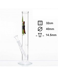 Bonghetto in Vetro - Canna Heroes Cannacula - h 32cm 2