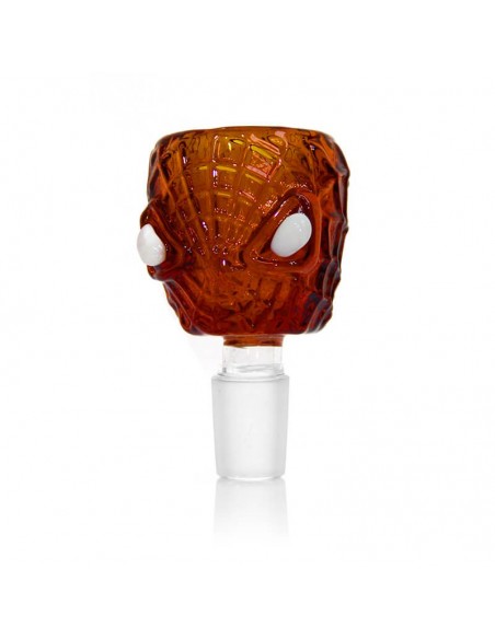 Braciere in Vetro Spider face  - Ø14 - Rosso