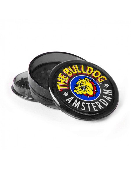 Bulldog Grinder in Plastica Nero 3 Parti