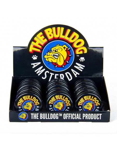Bulldog Grinder in Plastica Nero 3 Parti