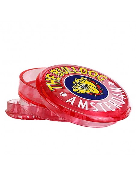 Bulldog Grinder in Plastica Rosso 3 Parti