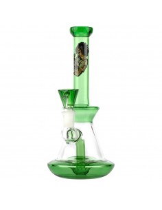 Amsterdam - Bong in Vetro - Smoking Boy Verde - H 22cm 2