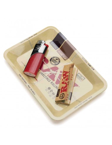 RAW - Vassoio in Metallo - Metal Rolling Tray Mini