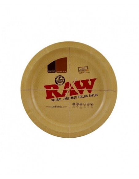 RAW - Vassoio in Metallo Tondo - Round Tray - Diametro 30 cm