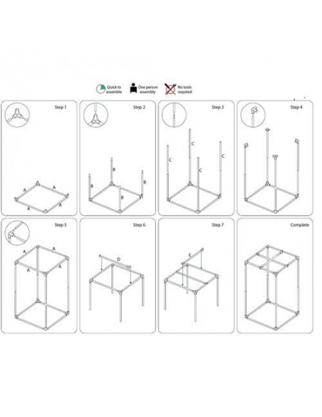 Airontek Lite - 90X50X160 cm