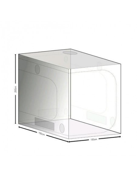 Dobermann Tend - 150 x 150 x 200 cm