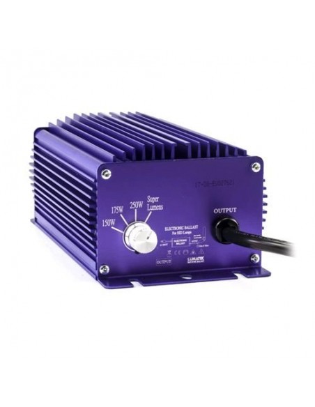 E-Ballast  Lumatek Dimmerabile - 250W  (150W - 175W -250W) - Super Lumen