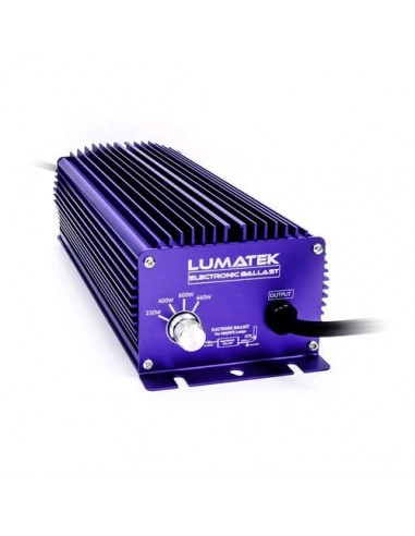 E - Ballast  lumatek Dimmerabile e Controllabile - 600W (250W - 400W - 600W ) Super LumenSuper Lumen)