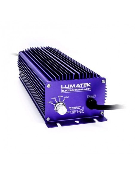 E - Ballast  lumatek Dimmerabile e Controllabile - 600W (250W - 400W - 600W ) Super LumenSuper Lumen)