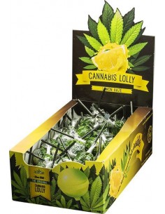 Cannabis Lolly Lemon Haze - Lecca Lecca alla Canapa gusto Limone