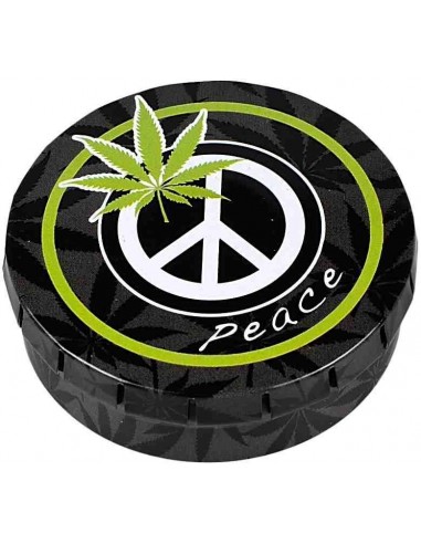 Scatolina Metallica con Chiusura Clic Clac - Peace