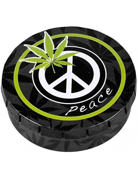 Scatolina Metallica con Chiusura Clic Clac - Peace