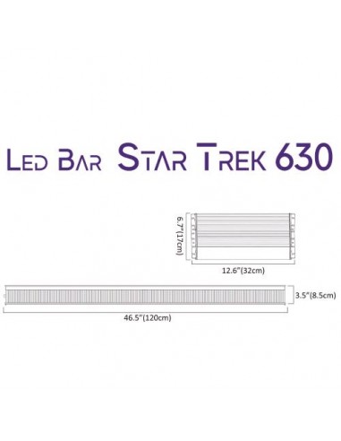 Cultilite By Nanolux LED StarTrek 630W Full...