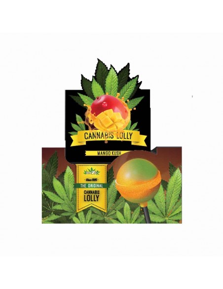 Cannabis Lolly Mango - Lecca Lecca alla Canapa