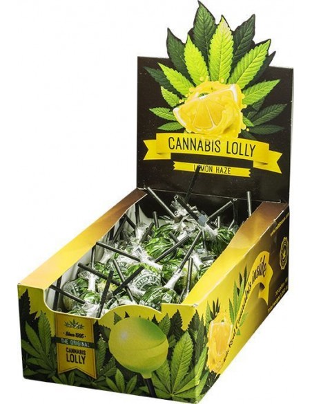 Confezione Cannabis Lolly Lemon Haze - 70pcs