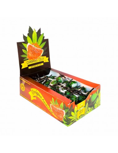 Confezione Cannabis Lolly Watermelon - 70pcs