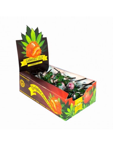 Cannabis Lolly Strawberry - Lecca Lecca alla Canapa