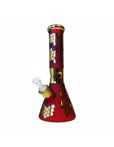 Black Sheep - Bong Alveare rosso - Vetro triplo...