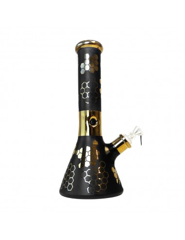 Black Sheep - Bong Alveare Nero - Vetro triplo...