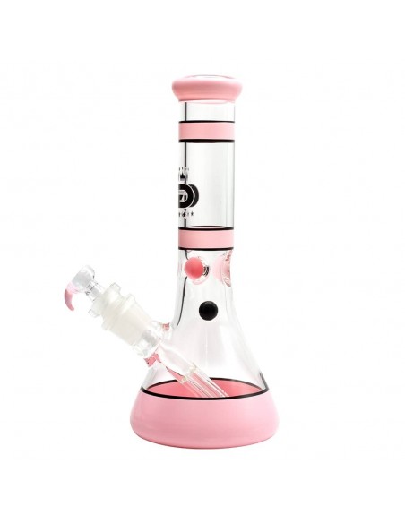 Grace Glass - Ice Bong Rosa - Beuta - Spessore 7 mm, alto 30cm, bong in vetro di altissima qualità.