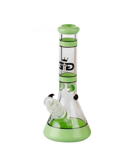 Grace Glass - Ice Bong Verde - Beuta - Spessore 7 mm, alto 30cm, bong in vetro di altissima qualità.