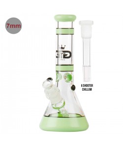 Grace Glass - Ice Bong Verde - Beuta - Spessore 7 mm, alto 30cm, bong in vetro di altissima qualità. 2