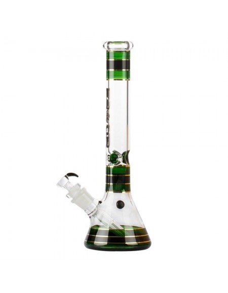 Grace Glass - Ice Bong a strisce - Beuta - Spessore 7 mm, alto 42cm, bong in vetro di altissima qualità.