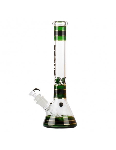 Grace Glass - Ice Bong a strisce - Beuta - Spessore 7 mm, alto 42cm, bong in vetro di altissima qualità.