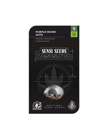 Sensi Seeds - Purple Skunk Auto - Research - 3 Semi