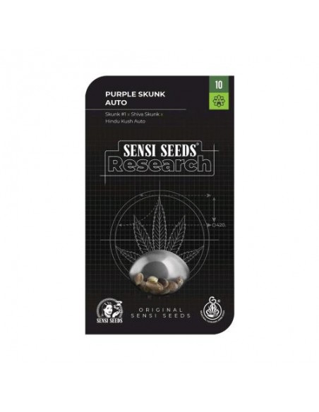 Sensi Seeds - Purple Skunk Auto - Research - 3 Semi