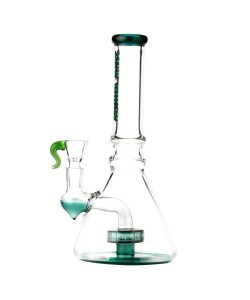 Bong in Vetro Thug Life Verde - H: 22cm - Ø: 28mm 2