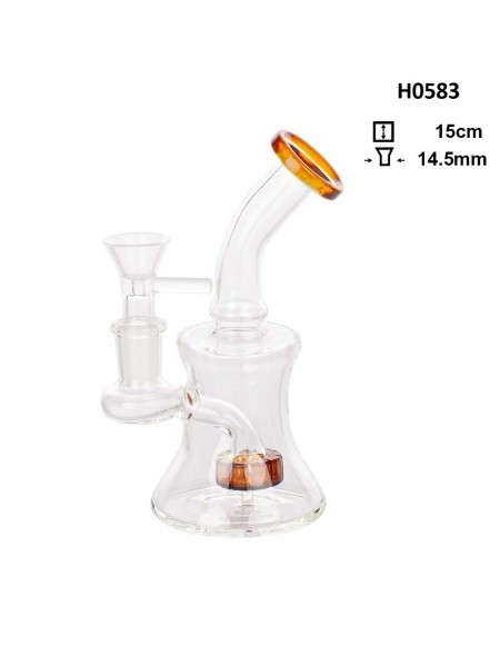 Amsterdam - Limited Edition - Clear Bubbler - H:15cm