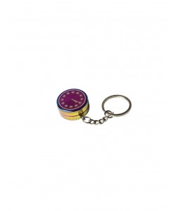 Grinder Arcobaleno Tascabile con Portachiavi - 2 Parti