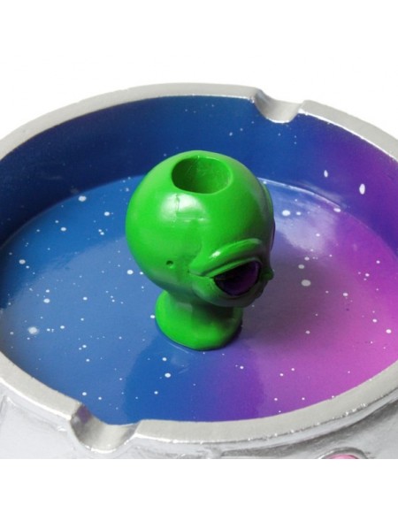 Posacenere in Poliresina - Testa Alieno 3D